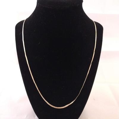 2 Sterling Necklaces