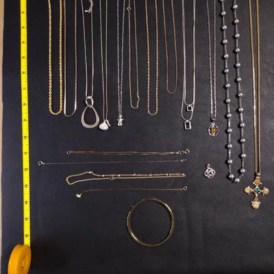 13 Necklaces & Costume Jewelry