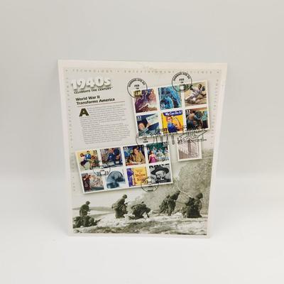 USPS STAMP COLLECTABLE 1940S CELEBRATE THE CENTURY
