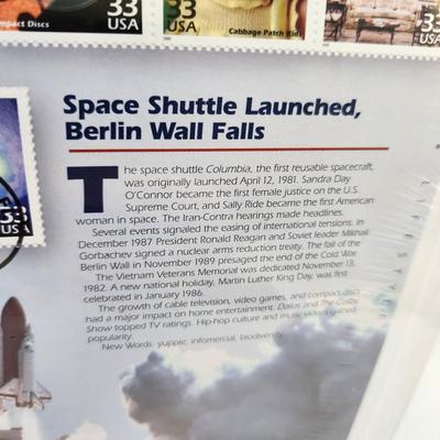 USPS STAMP COLLECTABLE 1980s CELEBRATE THE CENTURY