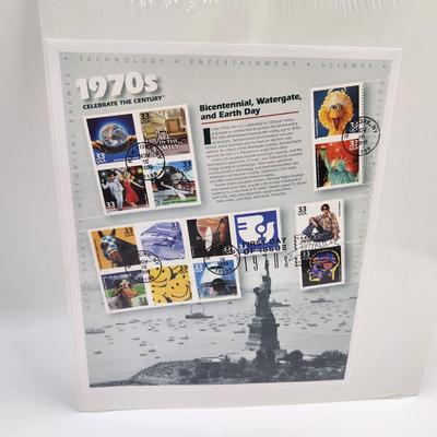USPS STAMP COLLECTABLE 1970S CELEBRATE THE CENTURY