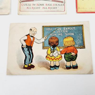 ANTIQUE POSTCARD BUNDLE - CARTOON