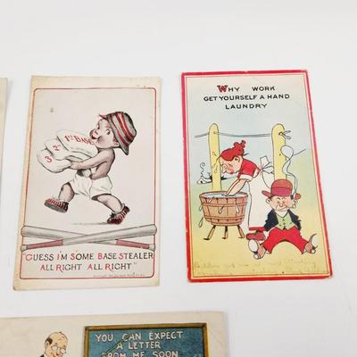 ANTIQUE POSTCARD BUNDLE - CARTOON