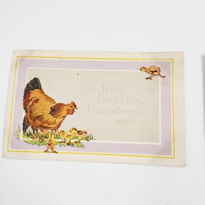ANTIQUE POSTCARD BUNDLE - EASTER