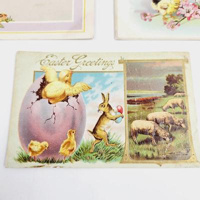 ANTIQUE POSTCARD BUNDLE - EASTER