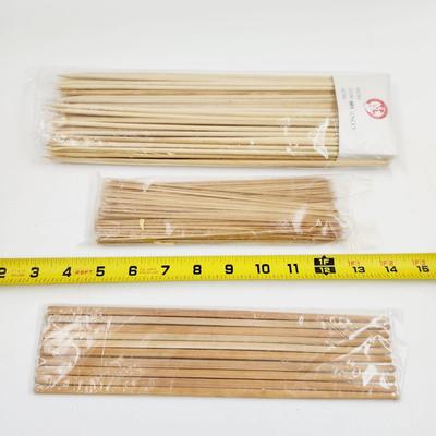 WOODEN SKEWER & CHOP STICK BUNDLE