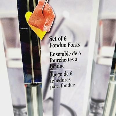 NEW TRUDEAU FONDUE FORK 2 PACK BUNDLE