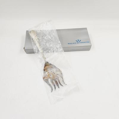 WALLACE SILVER SMITH SILVER PLATE SERVING FORK # W688104