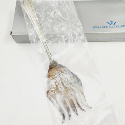 WALLACE SILVER SMITH SILVER PLATE SERVING FORK # W688104