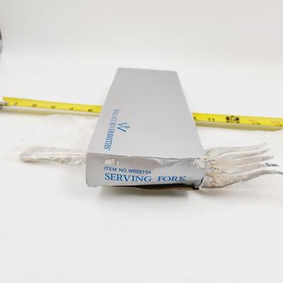 WALLACE SILVER SMITH SILVER PLATE SERVING FORK # W688104
