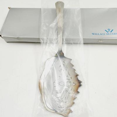 WALLACE SILVER SMITH SILVER PLATE PASTA SERVER #W688106