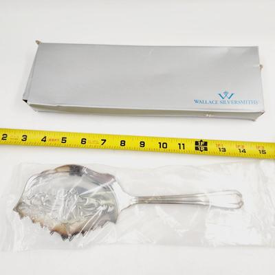 WALLACE SILVER SMITH SILVER PLATE PASTA SERVER #W688106