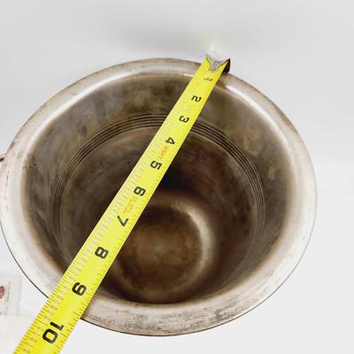 LARGE SILVER PLATE ICE / CHAMPAGNE BUCKET