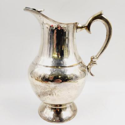 SILVER PLATE DECORATIVE PITCHER