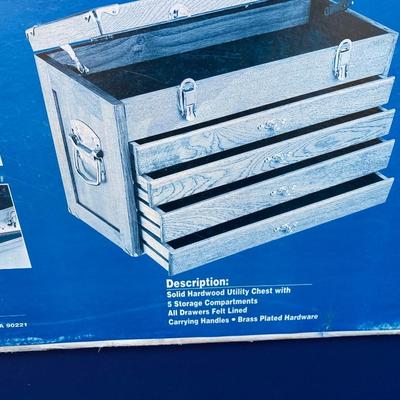 Hardwood Utility Chest