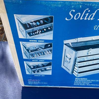Hardwood Utility Chest