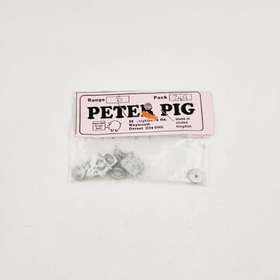 PETER PIG LEAD MINATURE RANGE 8 PACK 249