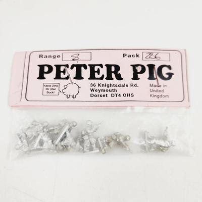 PETER PIG LEAD MINATURES RANGE8 PACK 286