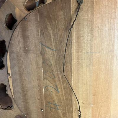 Beautiful Vintage Carved Wood Art Nouveau Style Mirror