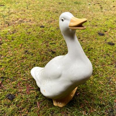 Adorable Ceramic Outdoor Glazed Duck