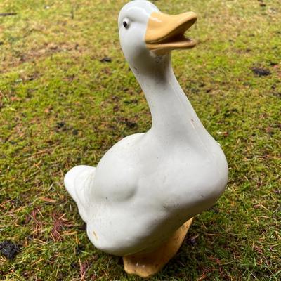 Adorable Ceramic Outdoor Glazed Duck