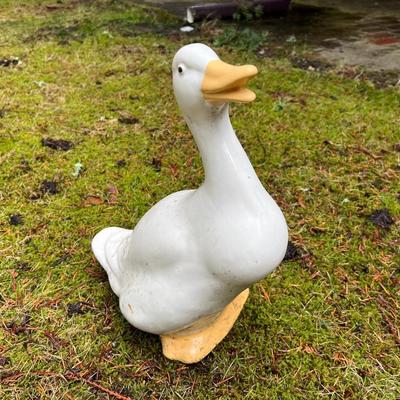 Adorable Ceramic Outdoor Glazed Duck