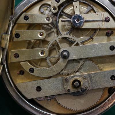 ANTIQUE ENGLISH RAILWAY TIMEKEEPER KEY WIND POCKET WATCH M.J.TOBIAS