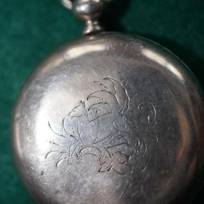 ANTIQUE ENGLISH RAILWAY TIMEKEEPER KEY WIND POCKET WATCH M.J.TOBIAS