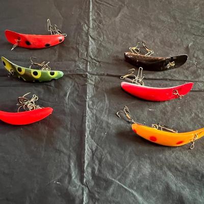 Lot of 7 Vintage Fishing Lures Made in Japan