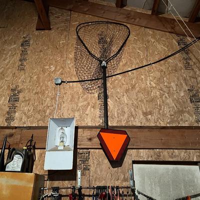 Large Lot of Assorted Fishing Nets and Cages