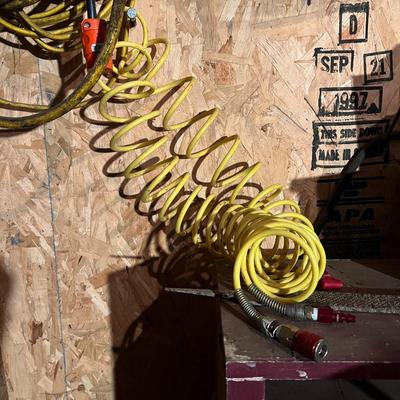 Large Lot of Extension Cords and Electric Cables