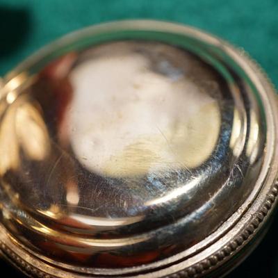 ANTIQUE GP WALTHAM POCKET WATCH 1883 ENGRAVED HUNTERS CASE