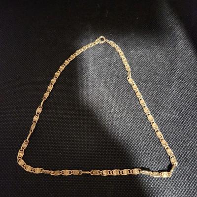 Womens gold necklace