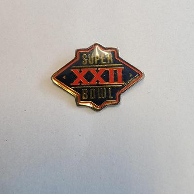 Super Bowl XXII Pin