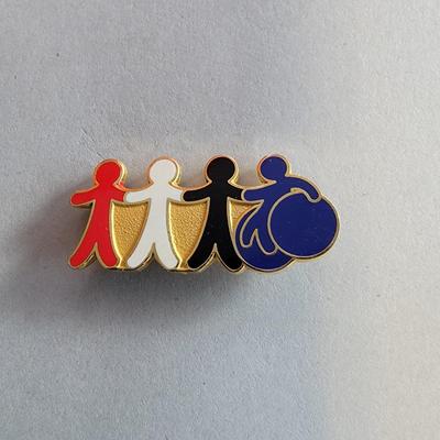 Multicolor Unity Pin