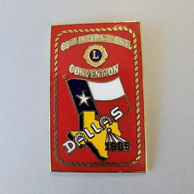1985 Dallas Pin
