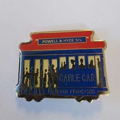 San Francisco Cable Car Pin
