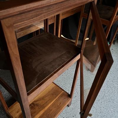 Modern jewelry display cases (set of 4)