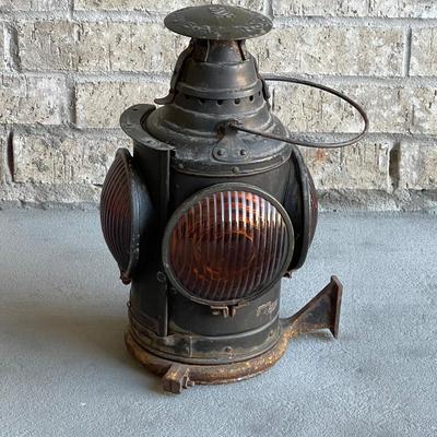 DRESSEL ~ Arlington N.J. Railroad Marker Lantern