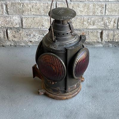 DRESSEL ~ Arlington N.J. Railroad Marker Lantern