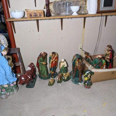 Collection of Manger Figurines