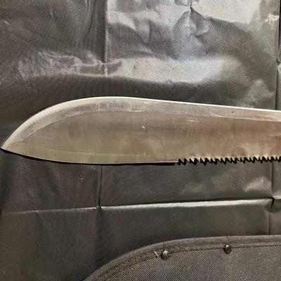 Lot of 2 Machete incl. Corneta No 127 with Decorative Leather Sheath