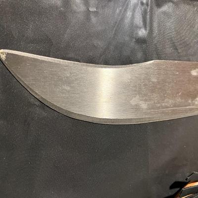 Lot of 2 Machete incl. Corneta No 127 with Decorative Leather Sheath