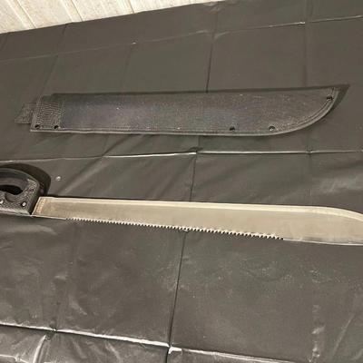 Lot of 2 Machete incl. Corneta No 127 with Decorative Leather Sheath