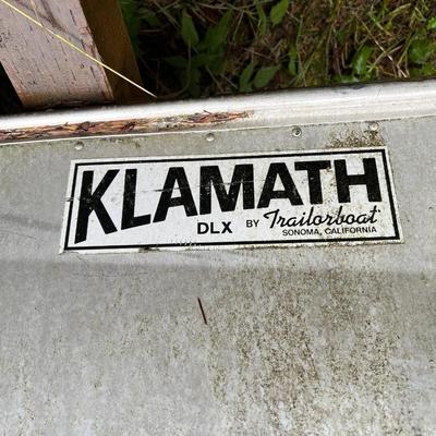 Vintage 12 Ft Klamath Aluminum Boat