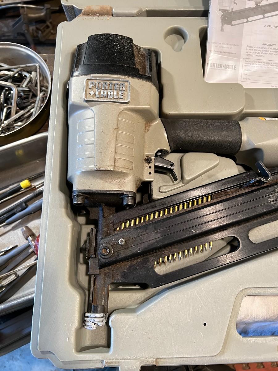 Porter Cable Nail Gun in Original Case with Manual