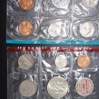 US MINT SET 1969 DENVER AND PHILADELPHIA/SAN FRANSICO  UNCIRCULATED