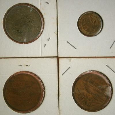 MEXICO (4) Old Coins