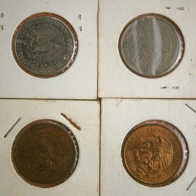 MEXICO (4) Old Coins