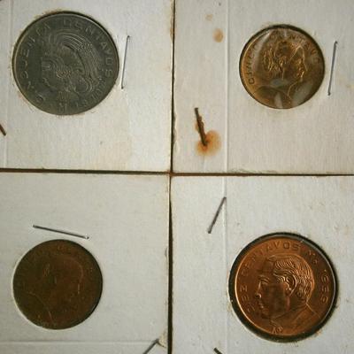MEXICO (4) Old Coins